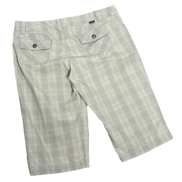 Patagonia Women 12 Plaid Bermuda‎ Chino Shorts Organic Cotton Outdoor Hiking - Picture 2 of 5